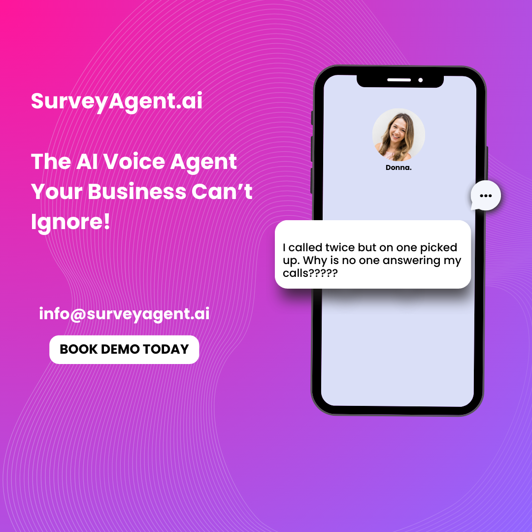 Why Every Business Will Soon Rely on AI Voice Agents like SurveyAgent.ai